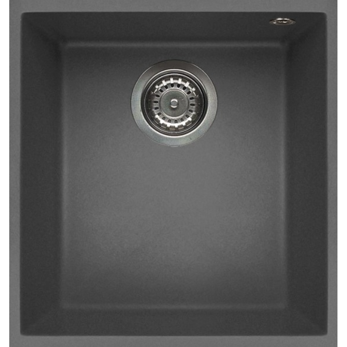 Elleci QUADRA100U 花崗岩廚房台下石盆 (灰色)